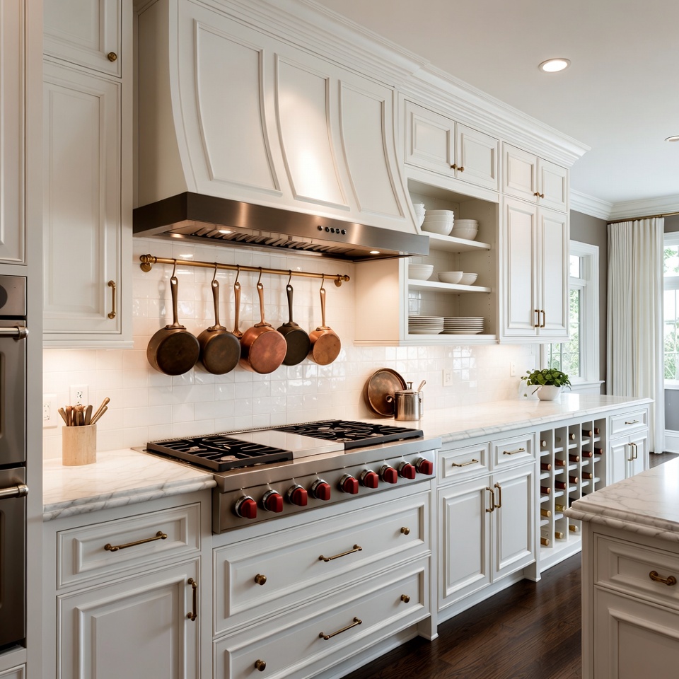 Kitchen remodel cabinetry and trim