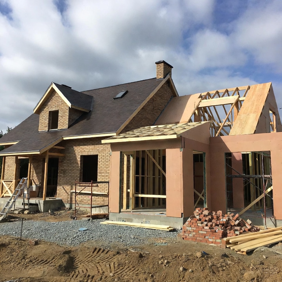Rough carpentry and 2x6 timber wall framing