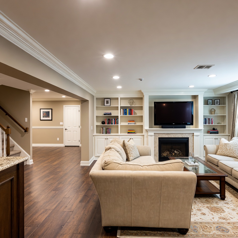 Custom home renovation and interior finishing